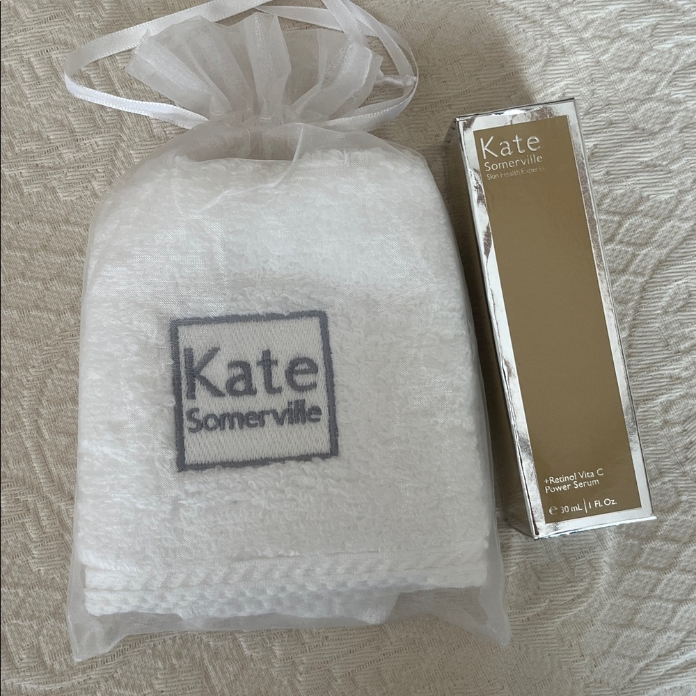 Kate Somerville Retinol Vita C Power Serum - NIB- Full size with bonus washcloth